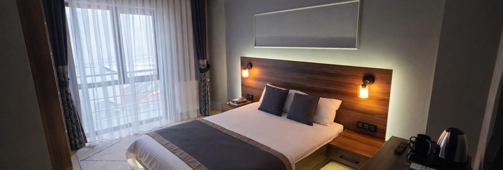 Tek Kişilik Double Yataklı Oda