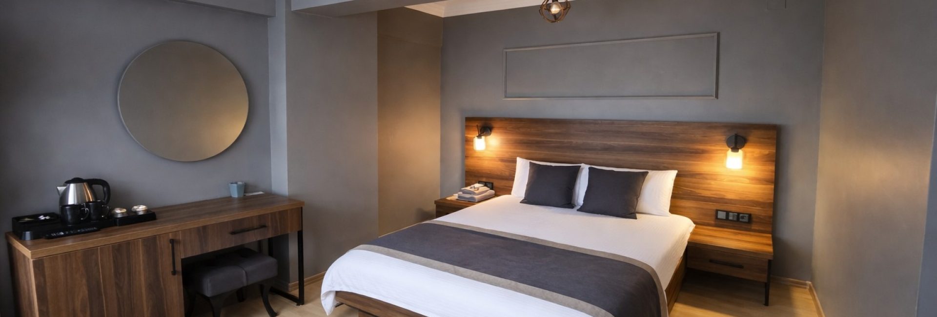 Tek Kişilik Double Yataklı Oda