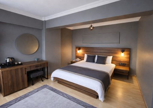 Tek Kişilik Double Yataklı Oda